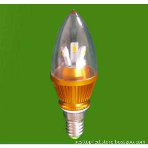 Energy saving 3W Candle lamp,hot sell in 2013